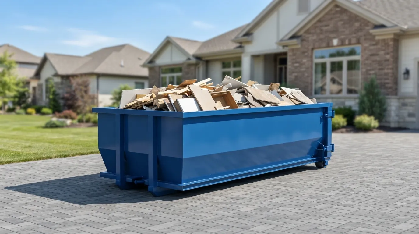 20 yard dumpster rental from our Santa Clara fleet